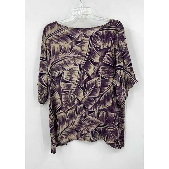 VINTAGE 90S HILO HATTIE HAWAIIAN ORIGINAL 2 piece set top skirt banana leaf XL - Picture 5 of 13